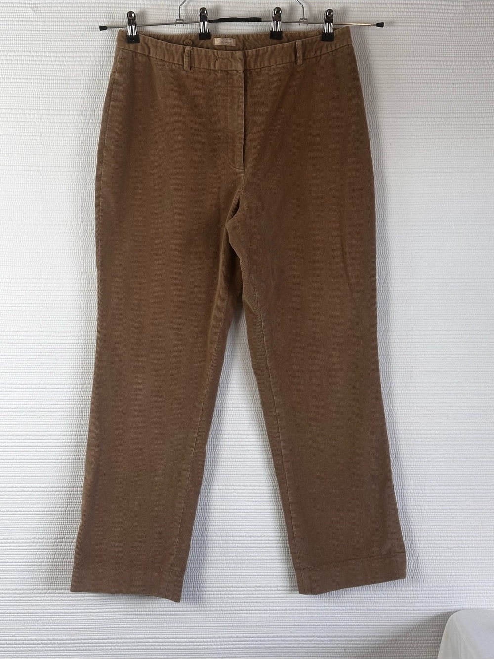 Nordstrom Studio 121 Brown Corduroy Pants Women’s 14 Y2K Minimalist